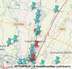 Mappa Via Don Francesco Pasti, 40050 Funo BO, Italia (5.3265)