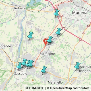 Mappa Formigine, 41043 Casinalbo MO, Italia (5.09727)