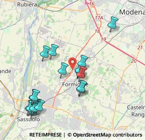 Mappa Formigine, 41043 Casinalbo MO, Italia (4.09353)