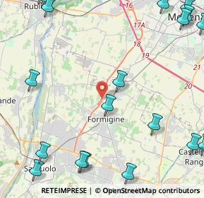 Mappa Formigine, 41043 Casinalbo MO, Italia (6.9875)