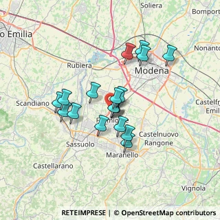 Mappa Formigine, 41043 Casinalbo MO, Italia (5.48056)