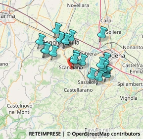 Mappa Via D. Bedroni, 42019 Scandiano RE, Italia (11.2705)