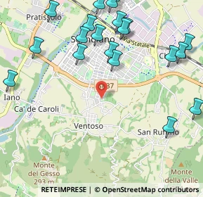 Mappa Via D. Bedroni, 42019 Scandiano RE, Italia (1.3635)