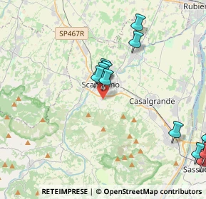 Mappa Via D. Bedroni, 42019 Scandiano RE, Italia (5.67647)