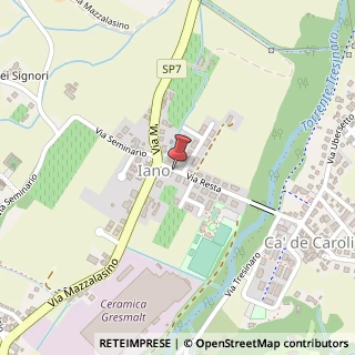 Mappa Via Resta, 6, 42019 Scandiano, Reggio nell'Emilia (Emilia Romagna)