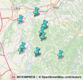 Mappa 12065 Monforte D'alba CN, Italia (6.74167)