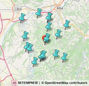 Mappa 12065 Monforte D'alba CN, Italia (6.68111)