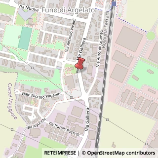 Mappa Via Galliera, 98, 40050 Bentivoglio, Bologna (Emilia Romagna)