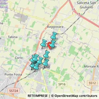 Mappa Via Antonio Canova, 41043 Formigine MO, Italia (1.57091)