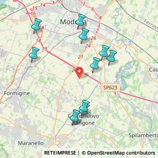 Mappa Str. Castelnuovo Rangone, 41126 Modena MO, Italia (4.44727)