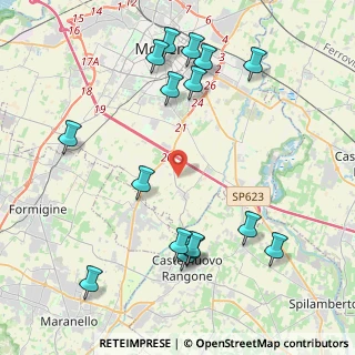 Mappa Str. Castelnuovo Rangone, 41126 Modena MO, Italia (4.90688)