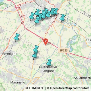 Mappa Str. Castelnuovo Rangone, 41126 Modena MO, Italia (4.90563)