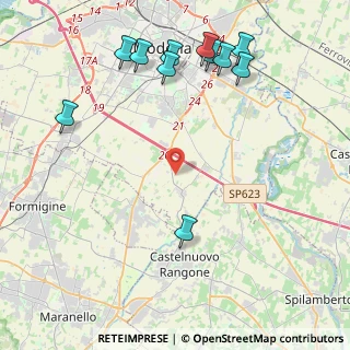 Mappa Str. Castelnuovo Rangone, 41126 Modena MO, Italia (5.28818)