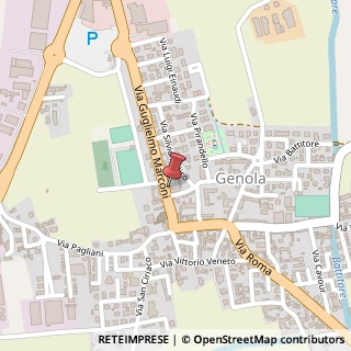 Mappa Via Guglielmo Marconi, 24, 12040 Genola, Cuneo (Piemonte)