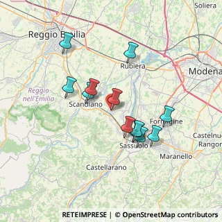 Mappa Via Camillo Prampolini, 42013 Casalgrande RE, Italia (6.33833)