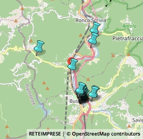 Mappa Località, 16019 Ronco Scrivia GE, Italia (1.785)