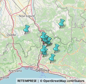 Mappa Località, 16019 Ronco Scrivia GE, Italia (8.42455)