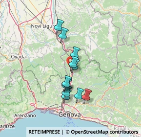 Mappa Località, 16019 Ronco Scrivia GE, Italia (10.8825)