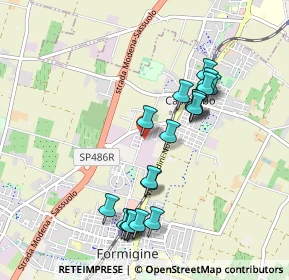 Mappa Via Niccolò Copernico, 41043 Formigine MO, Italia (0.9365)