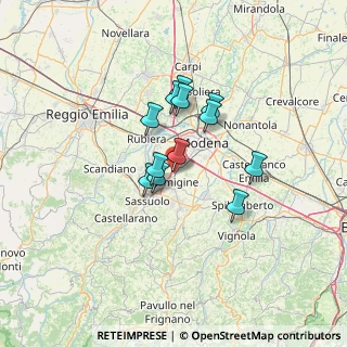 Mappa Via Niccolò Copernico, 41043 Formigine MO, Italia (9.67417)