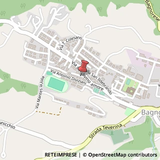 Mappa Via Divino Amore, 13A, 01022 Bagnoregio, Viterbo (Lazio)