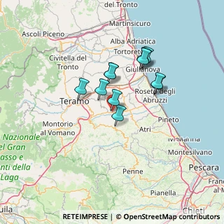 Mappa Via Vomano, 64020 Castellalto TE, Italia (10.79182)