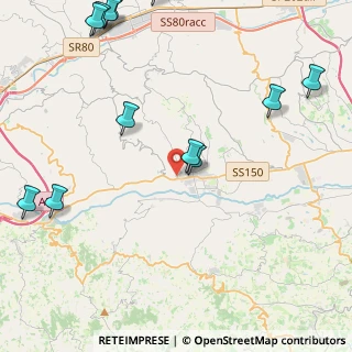 Mappa Via Nazionale, 64020 Teramo TE, Italia (6.2225)