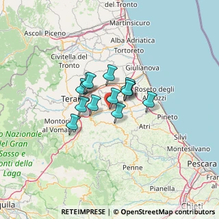 Mappa Via Nazionale, 64020 Teramo TE, Italia (8.04769)