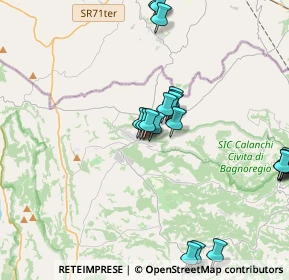 Mappa Piazza Camillo Benso Conte di Cavour, 01022 Bagnoregio VT, Italia (4.5915)