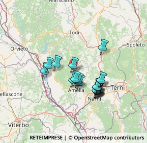 Mappa Frazione Frattuccia, 05022 Amelia TR, Italia (11.9755)