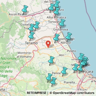 Mappa Via del Mulino, 64020 Castellalto TE, Italia (23.0895)