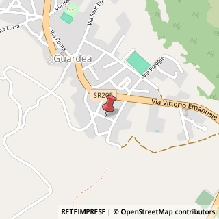 Mappa Via delle case 5, 05025 Guardea, Terni (Umbria)