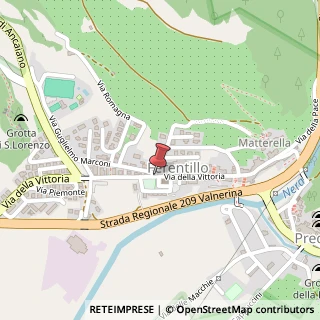 Mappa Via della Vittoria, 59, 05034 Ferentillo, Terni (Umbria)