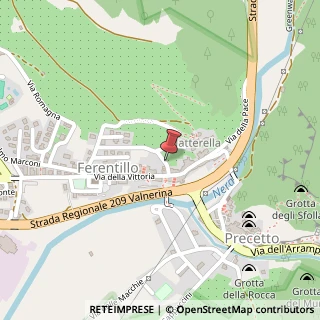 Mappa Piazza g. garibaldi 1, 05034 Ferentillo, Terni (Umbria)