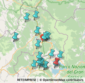 Mappa Via Ponte a tre Occhi, 02012 Amatrice RI, Italia (7.983)