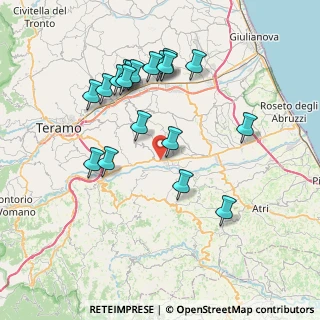 Mappa Via S. Cipriano, 64020 Castellalto TE, Italia (7.91368)