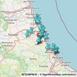 Mappa SP 27a, 64032 Atri TE, Italia (10.685)