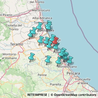 Mappa SP 27a, 64032 Atri TE, Italia (11.06)