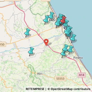 Mappa SP 27a, 64032 Atri TE, Italia (4.516)
