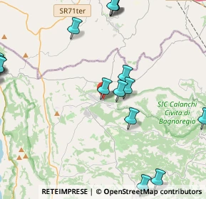 Mappa Via Giacomo Matteotti, 01022 Bagnoregio VT, Italia (6.431)