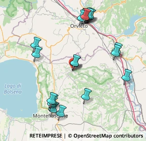 Mappa Via D. Alighieri, 01022 Bagnoregio VT, Italia (9.26)
