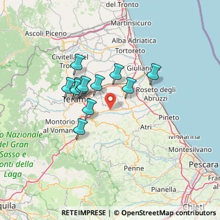 Mappa SS150, 64020 Castellalto TE, Italia (11.44)
