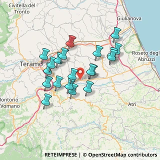 Mappa SS150, 64020 Castellalto TE, Italia (6.402)