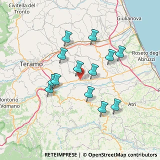 Mappa SS150, 64020 Castellalto TE, Italia (6.89154)