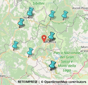 Mappa Via Salaria km 129, 02012 Amatrice RI, Italia (17.17429)
