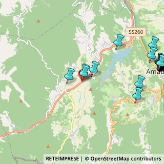 Mappa Via Salaria km 129, 02012 Amatrice RI, Italia (3.44)