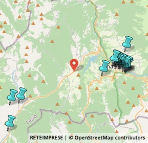 Mappa Via Salaria km 129, 02012 Amatrice RI, Italia (5.7855)