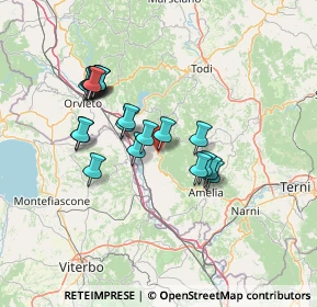 Mappa Piazza Punto Panfili, 05025 Guardea TR, Italia (12.677)