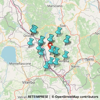 Mappa Via degli Orti, 05025 Guardea TR, Italia (10.593)