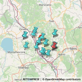 Mappa Via degli Orti, 05025 Guardea TR, Italia (10.6085)